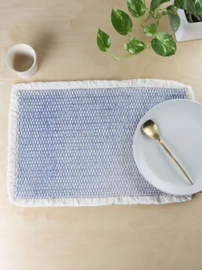 Akasam Placemat Set Of 2 Placemats (Blue)