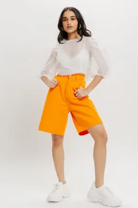 Bermuda Orange Shorts