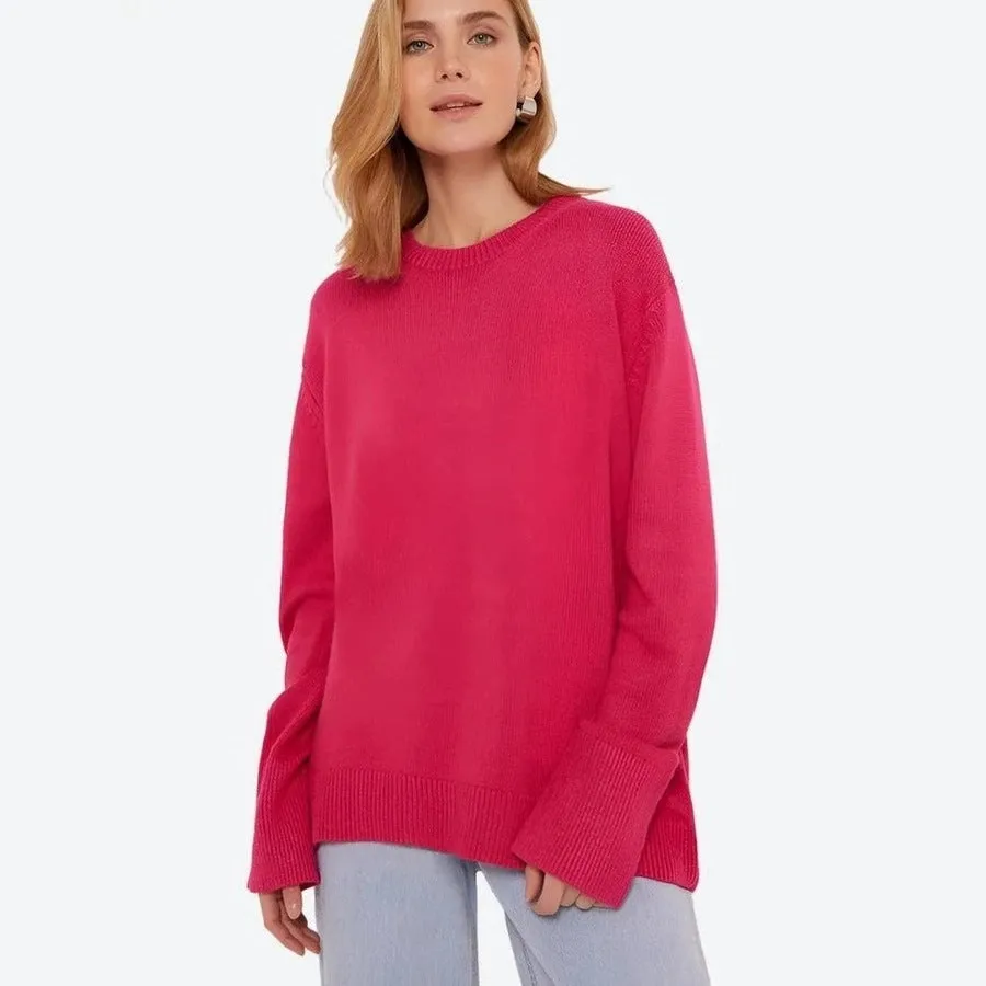 Classic Oversized Crewneck Sweaters