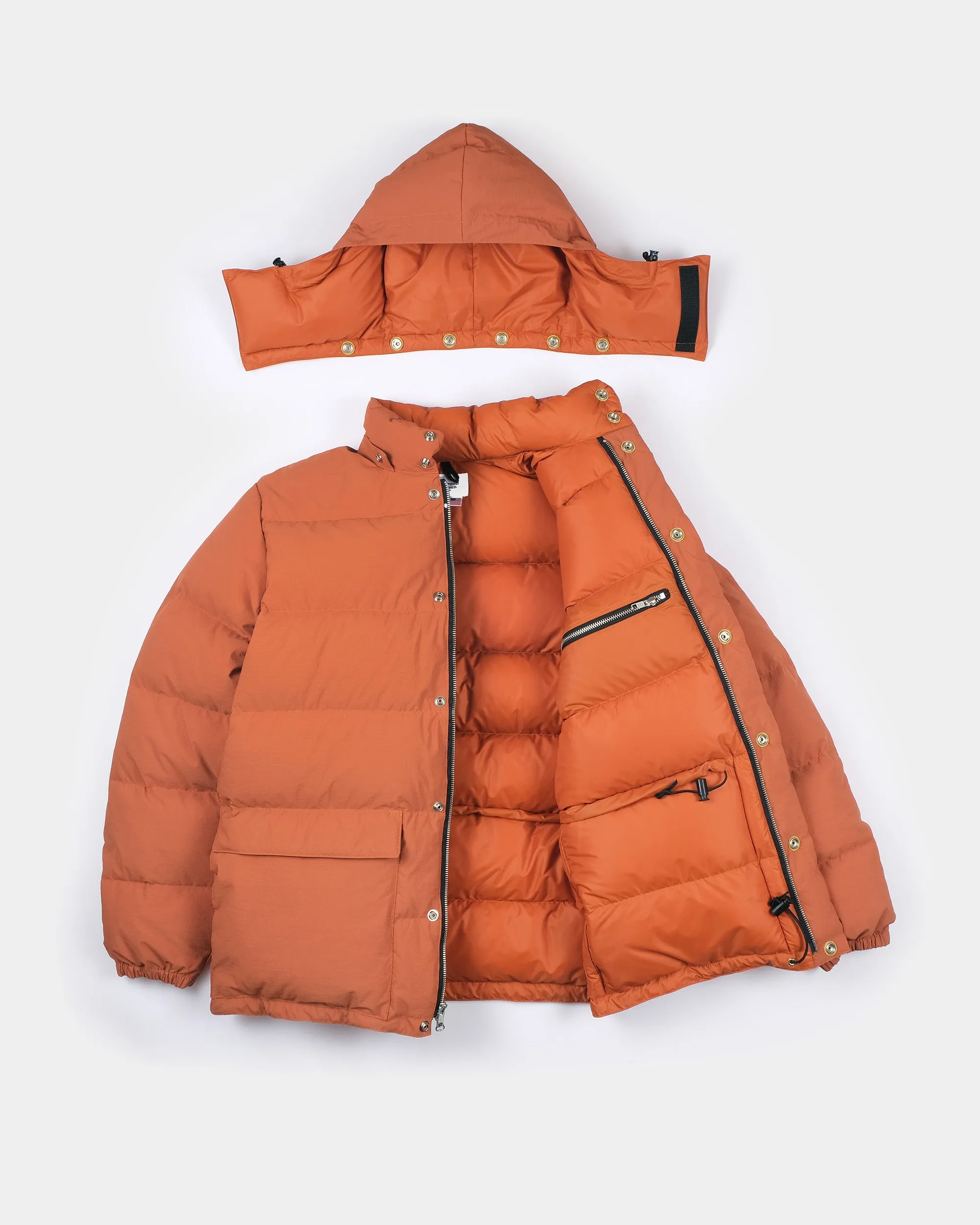 Classico Down Parka - Recycled Ripstop - Orange