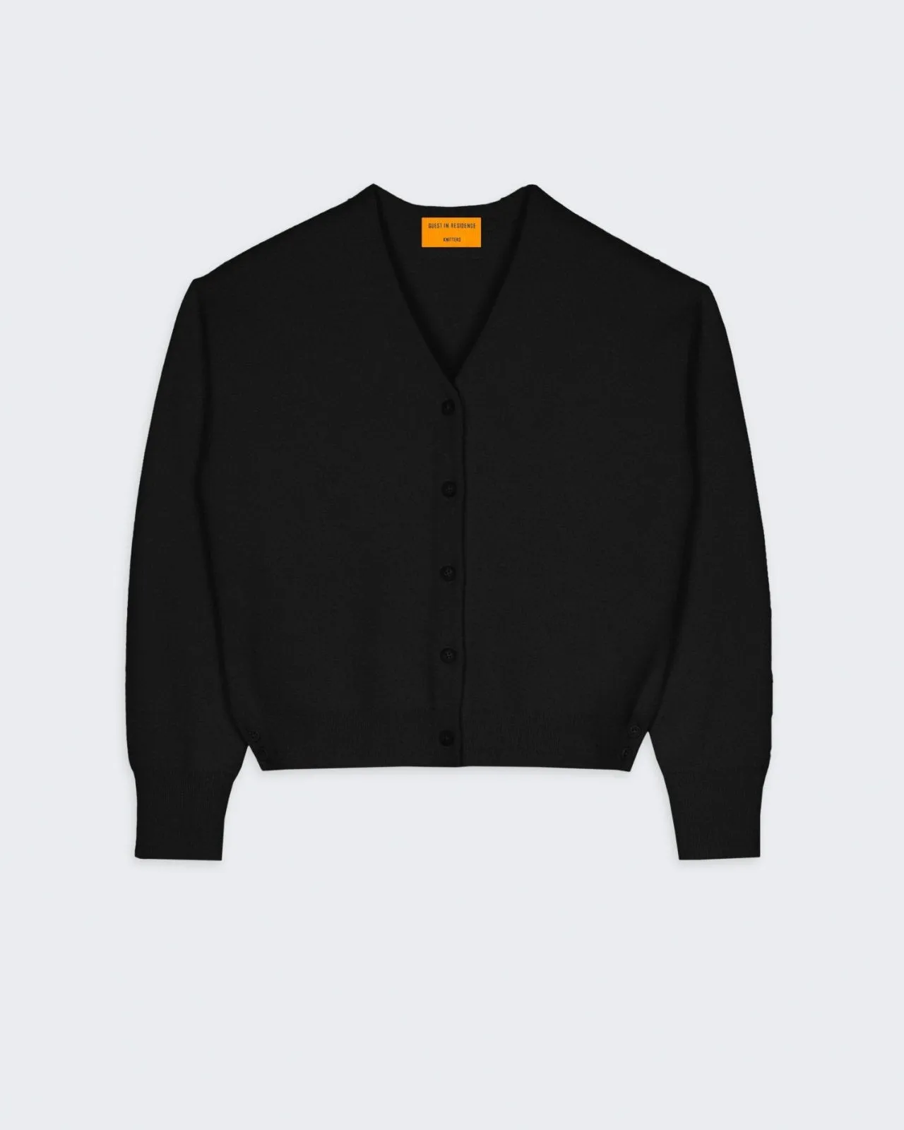 Collegiate Cardigan In Cashmere - Black