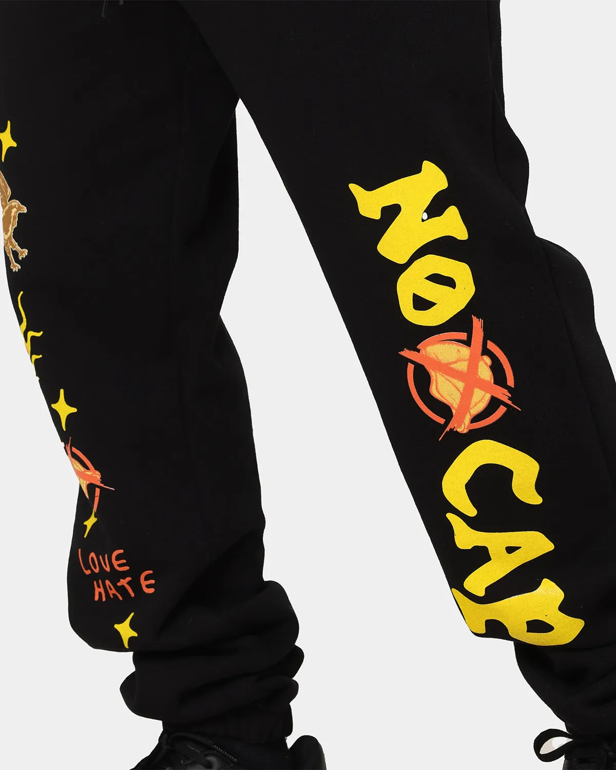 Goat Crew Backend Child Track Pants Black