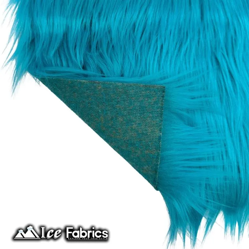 IceFabrics Square Shaggy Long Pile Faux Fur Fabric