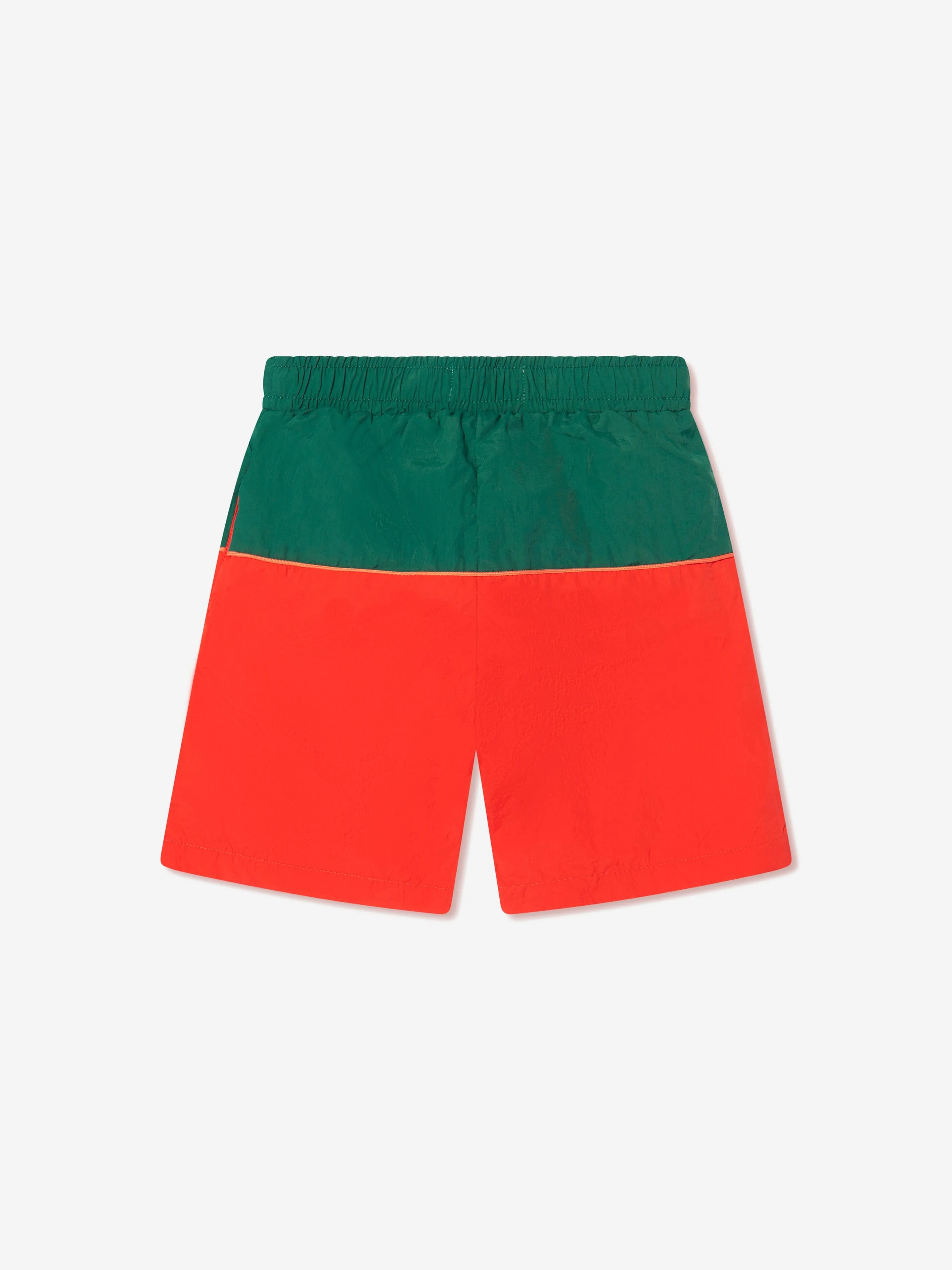 KENZO Boys Bicolour Bermuda Shorts in Red