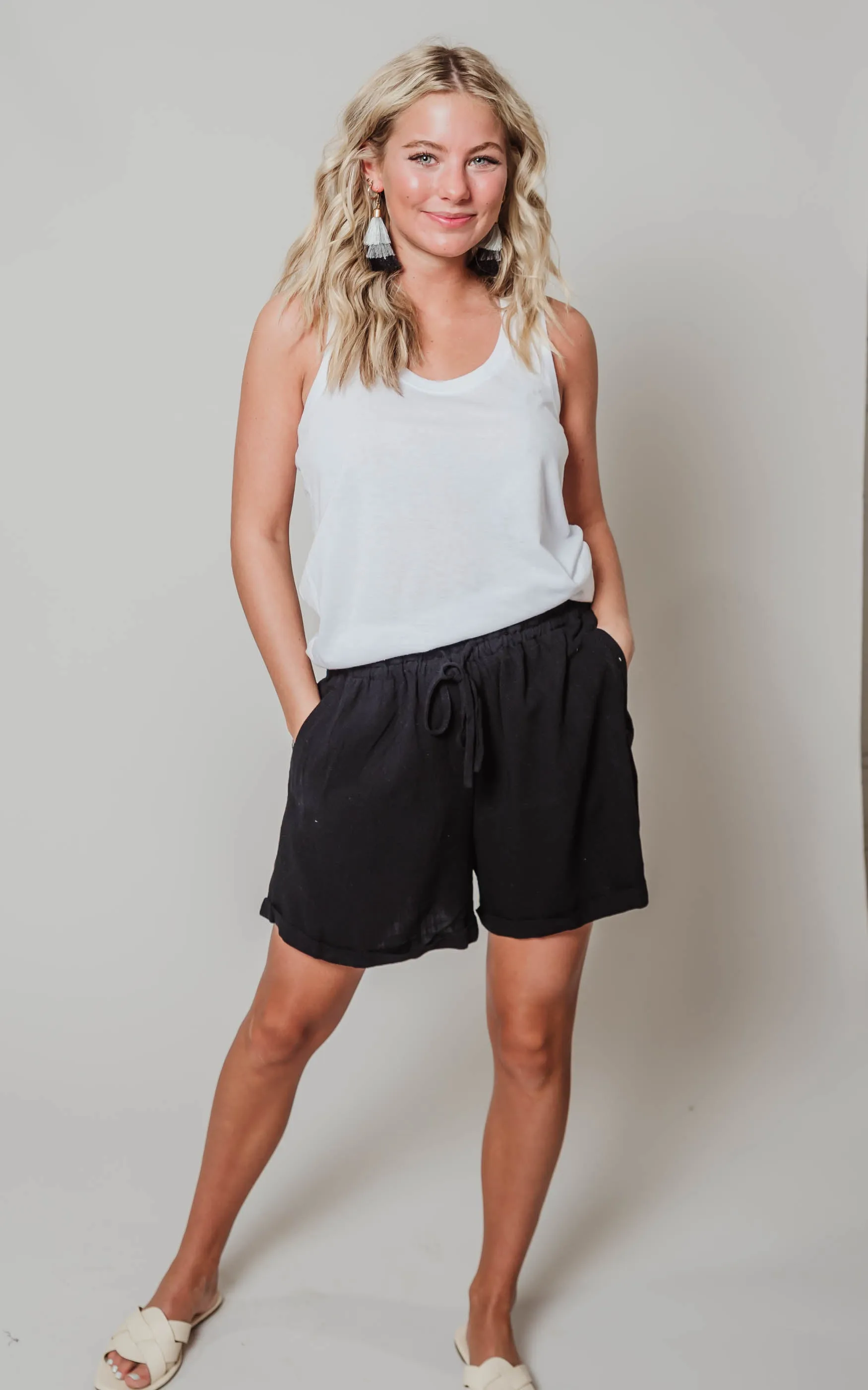 Linen Shorts - Final Sale*