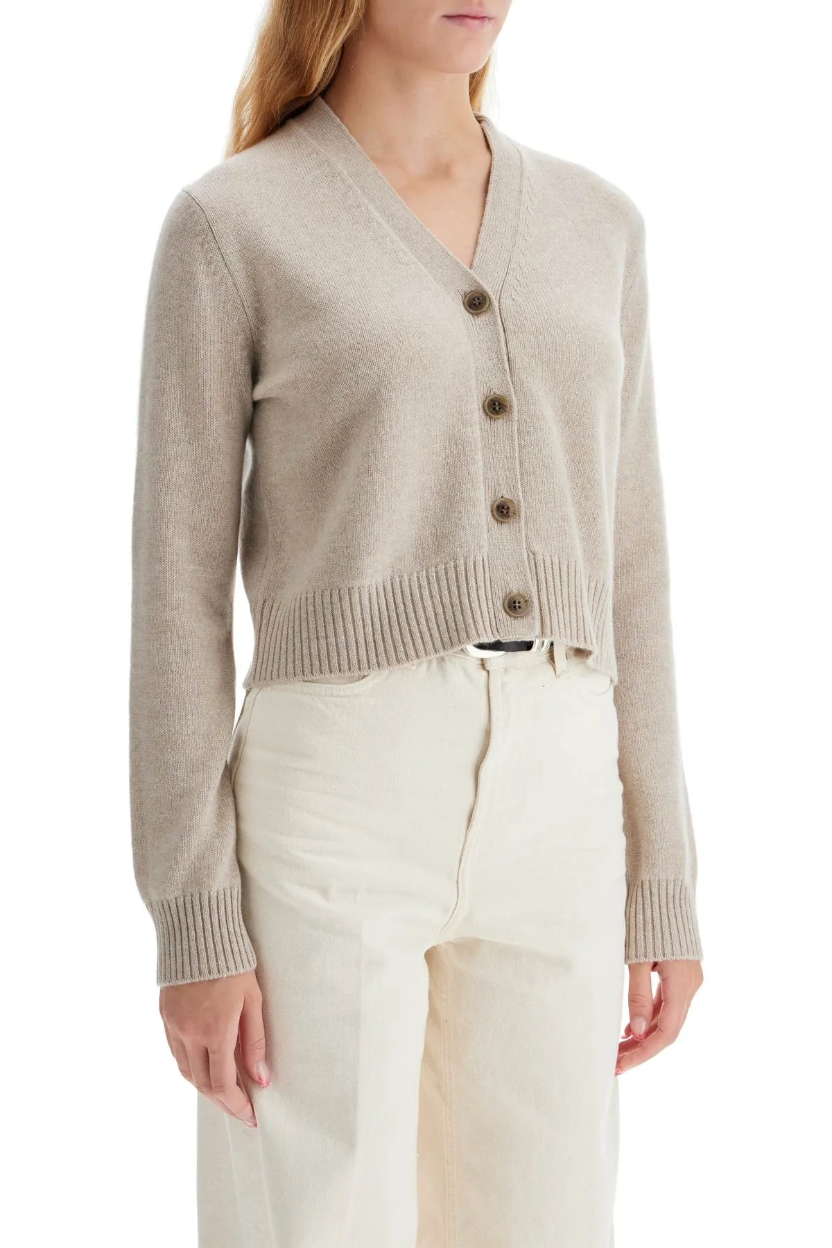 Lisa Yang Cropped Cashmere Cardigan