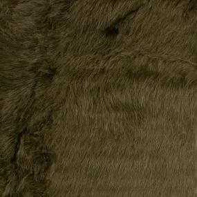 Luxury Faux Fur - Shaggy - Army green