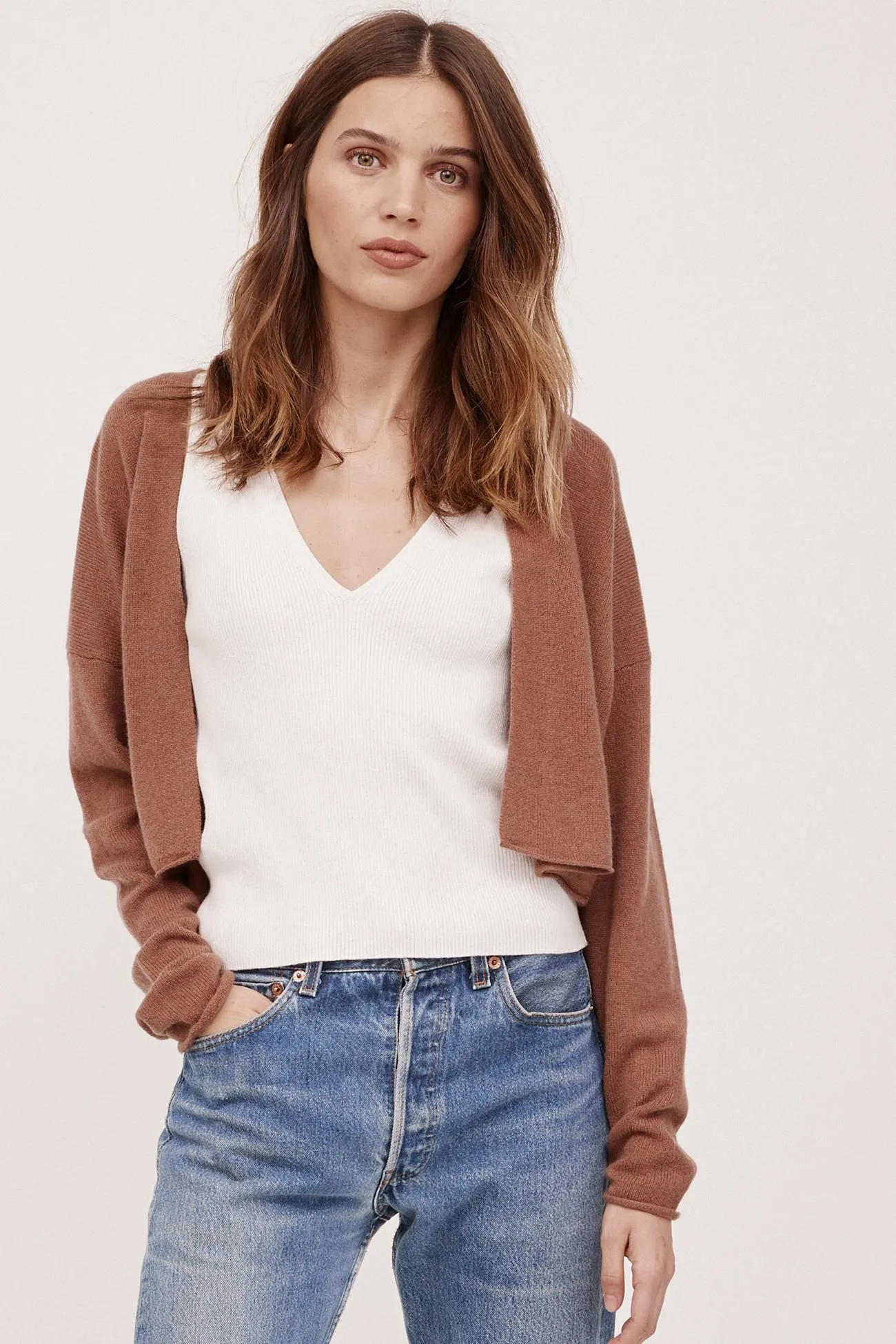 LYDIA CROPPED CARDIGAN