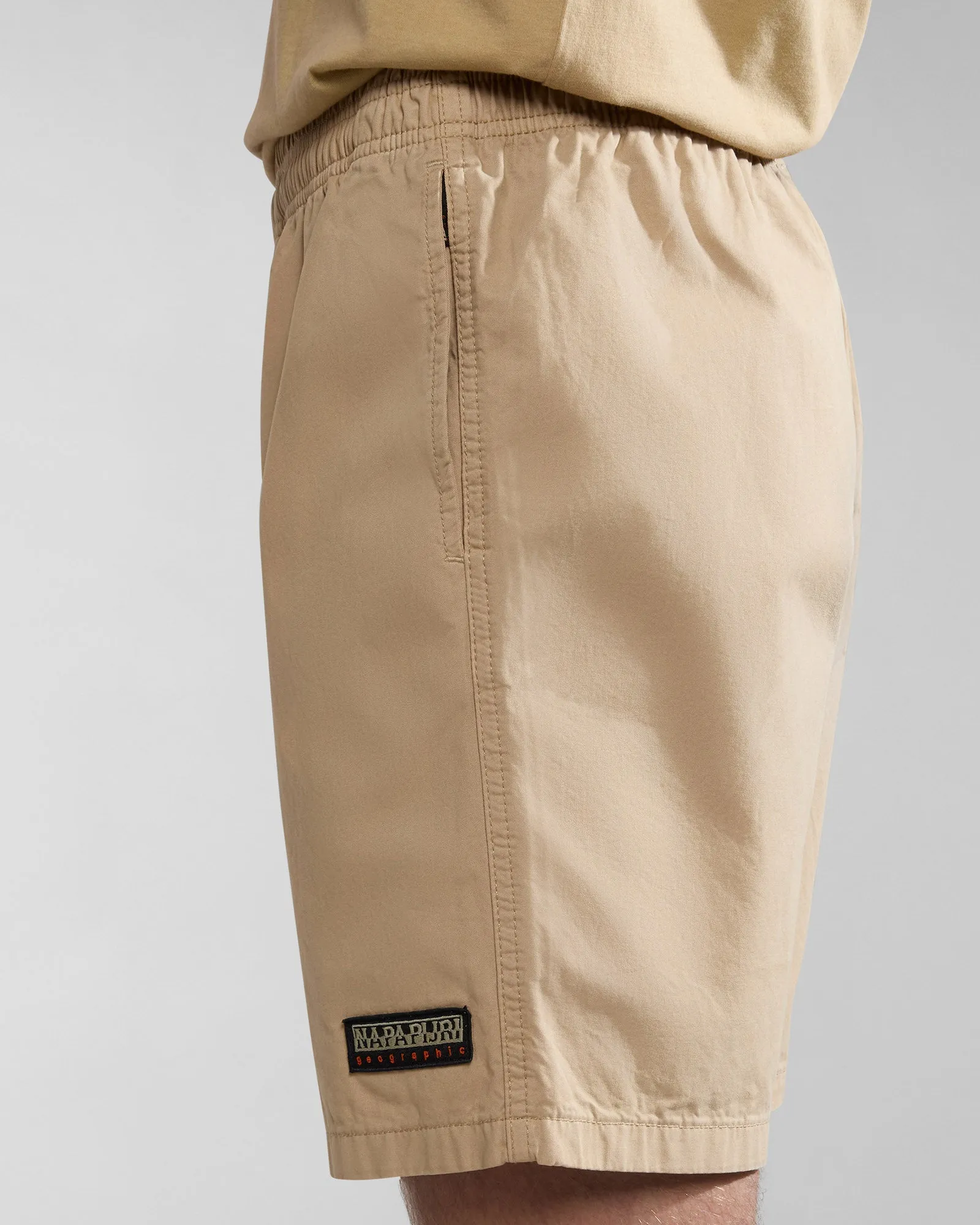 Napapijri Boyd Bermuda Shorts - Beige Cornstalk