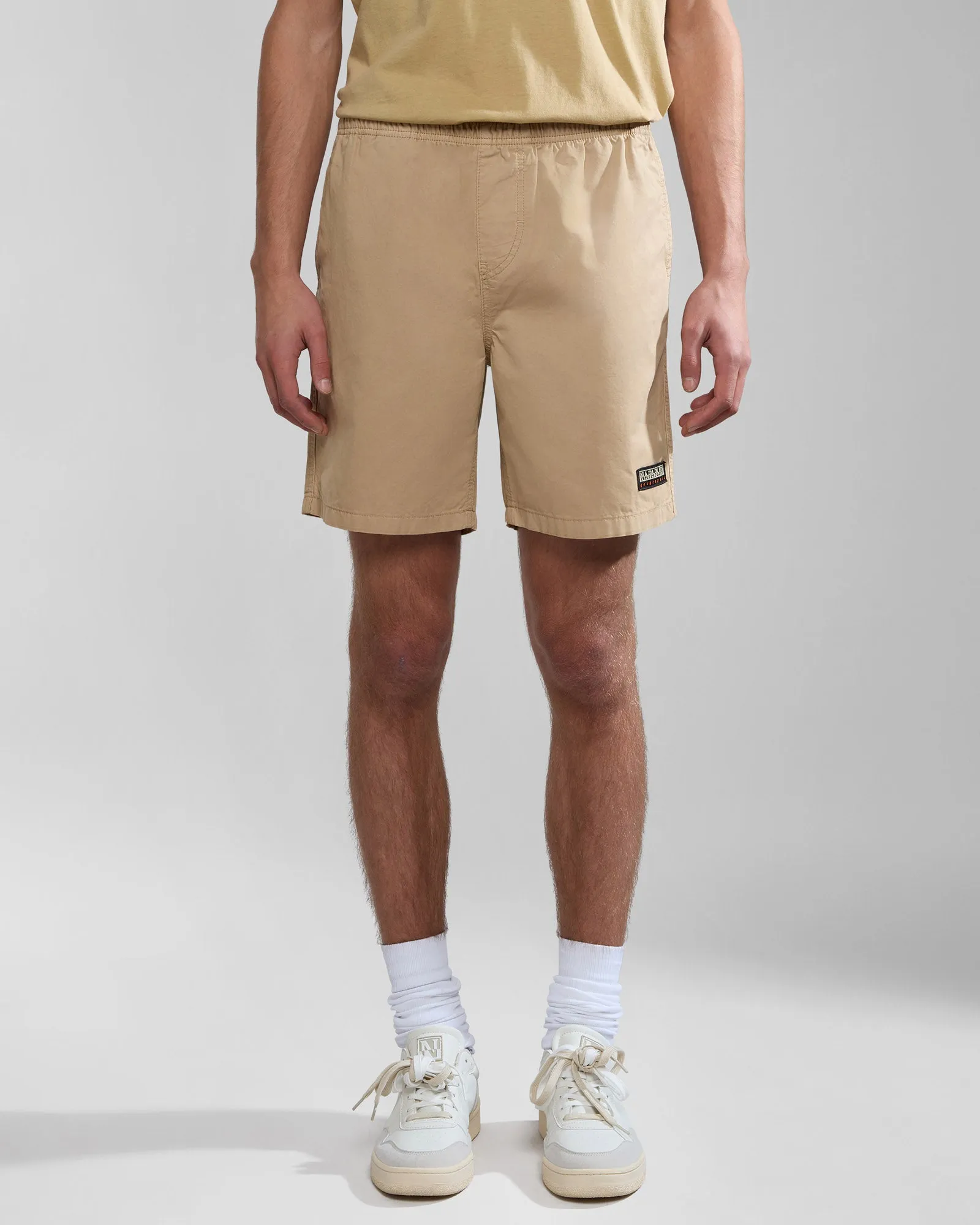 Napapijri Boyd Bermuda Shorts - Beige Cornstalk