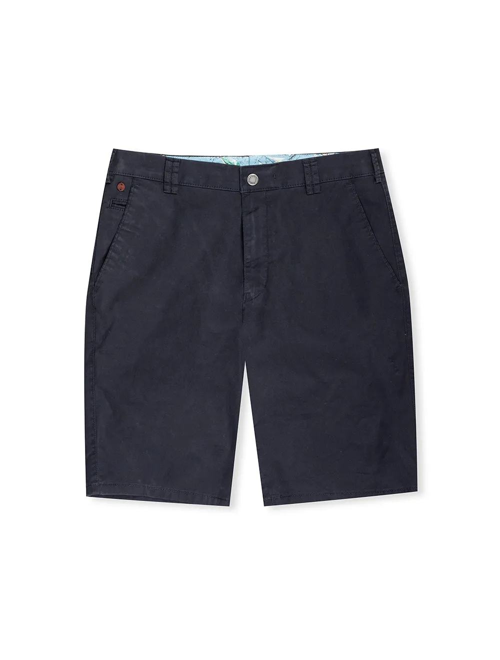 Navy Meyer B-Palma Cotton Shorts