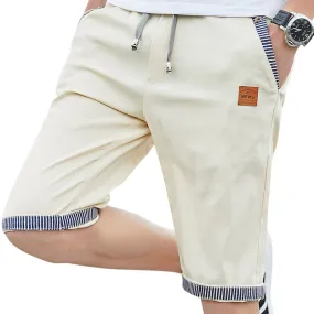 NEWEST SUMMER CASUAL MEN'S SHORTS 100% COTTON BEACH SHORTS