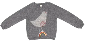 NW411 Grey Bird Sweater