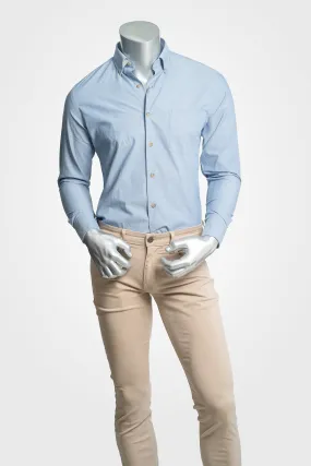 Peter Millar Blue Denim Sport Shirt