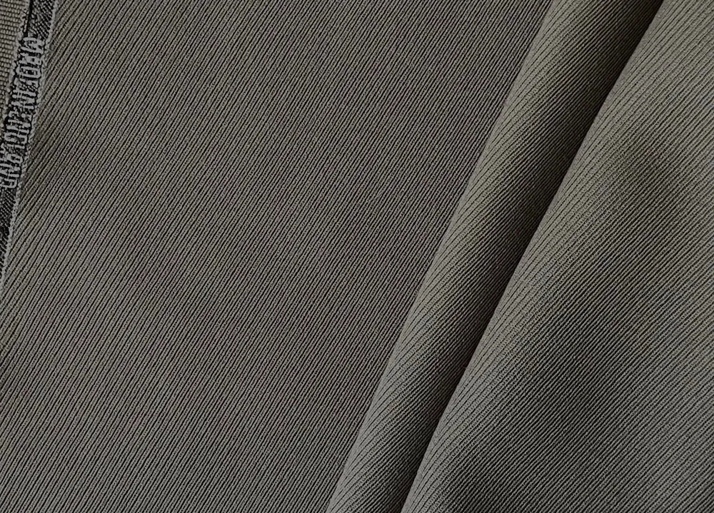 Selvedged Mushroom Taupe Wool Cavalry Twill (Made in England)