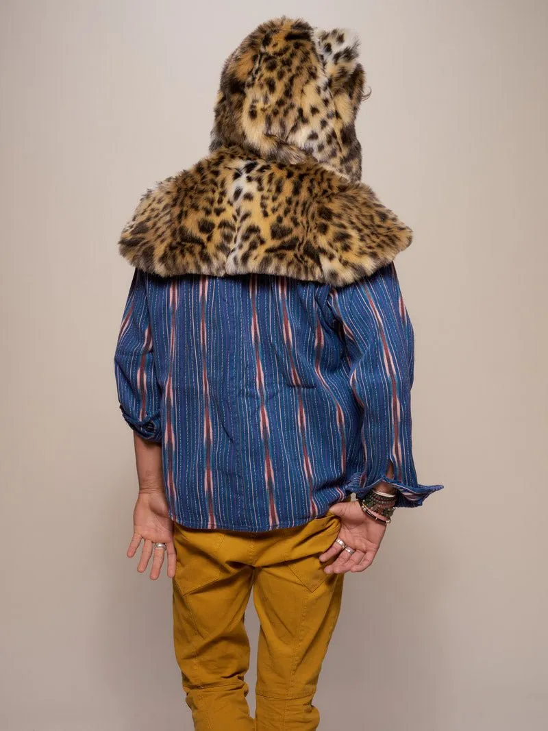 SpiritHood Cheetah Faux Fur Shawl