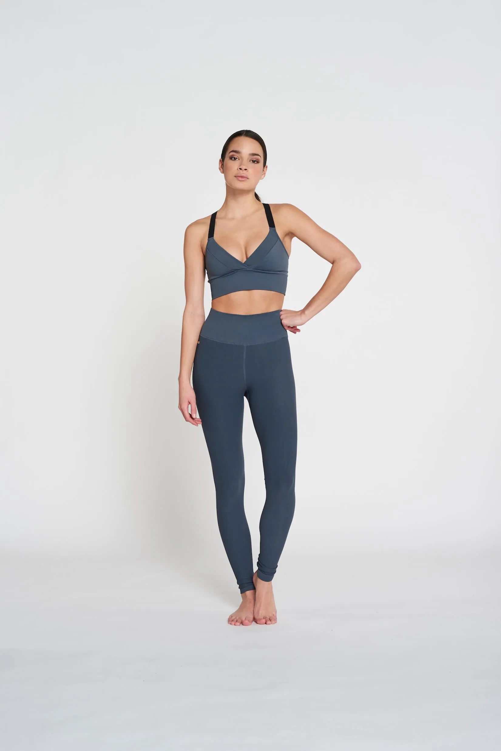 Terry Soft Bra - Deep Indigo