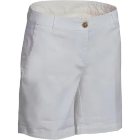 Women Golf Shorts 500 - White