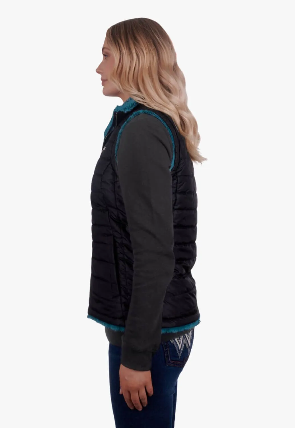 Wrangler Womens Montana Reversible Vest